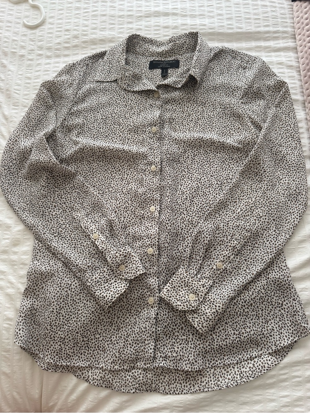 Banana Republic Women’s Leopard Print Blouse